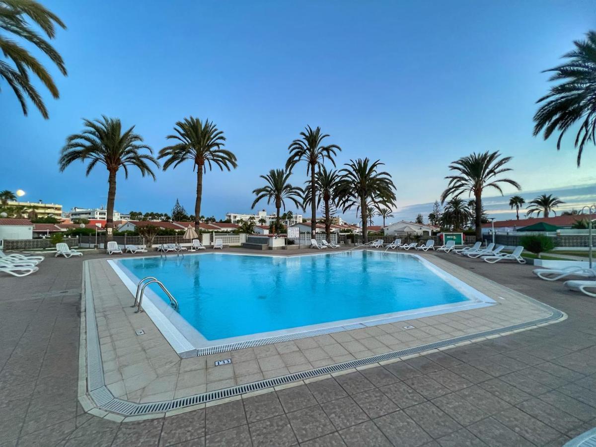 Bungalow "Bahia Azul" Плая дел Инглес Екстериор снимка