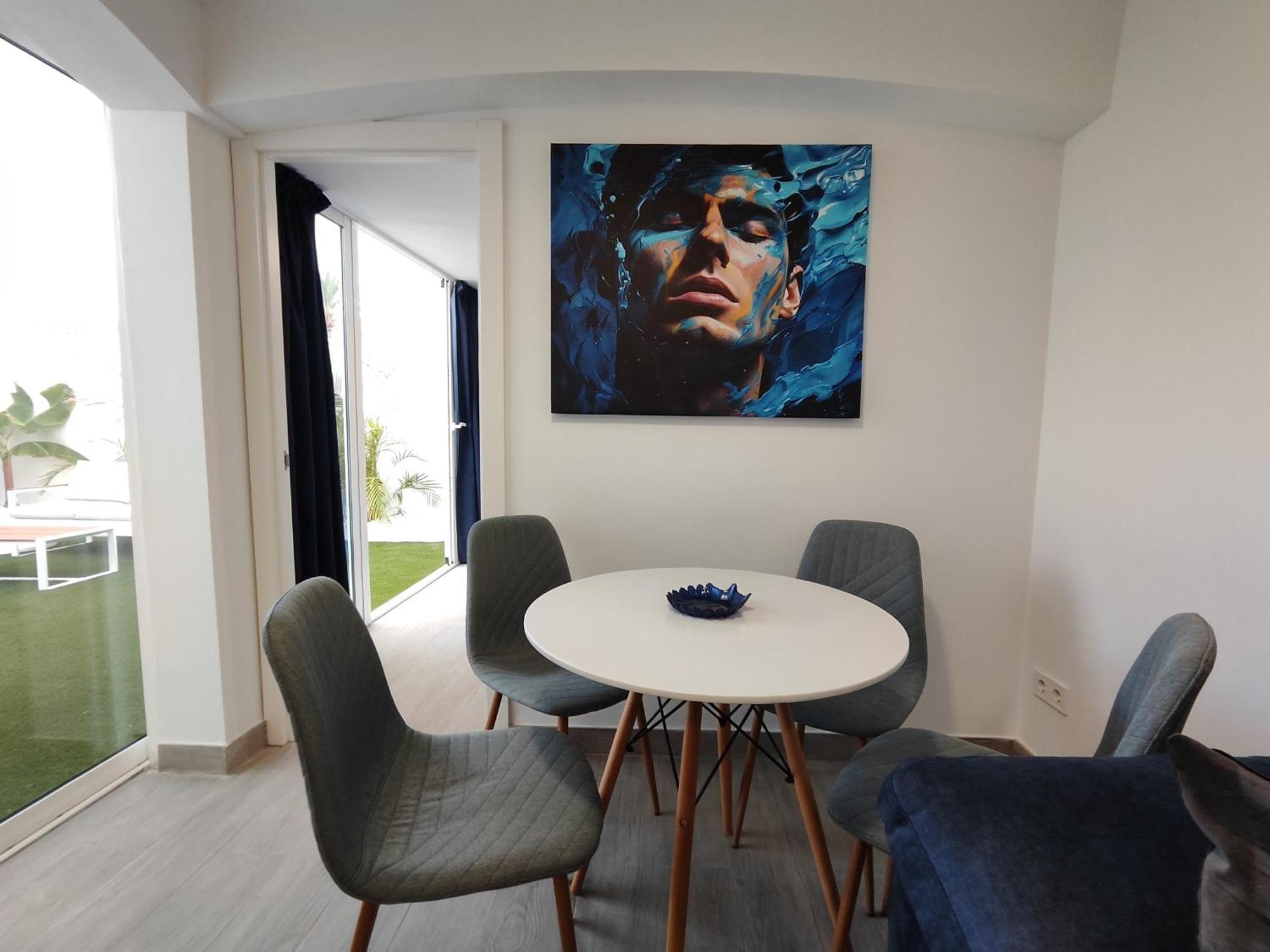 Bungalow "Bahia Azul" Плая дел Инглес Екстериор снимка