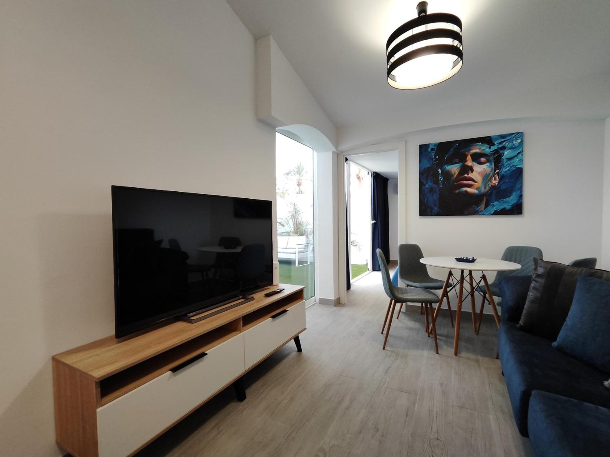 Bungalow "Bahia Azul" Плая дел Инглес Екстериор снимка