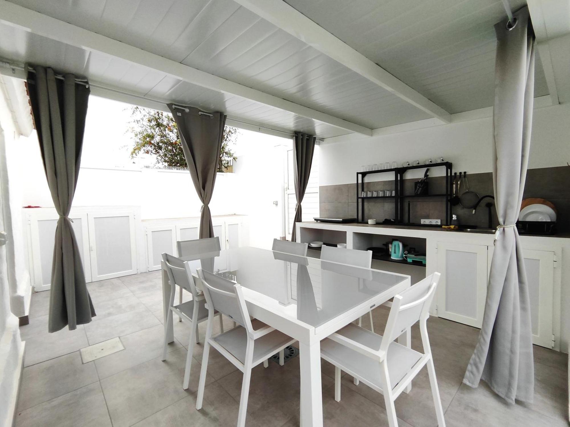 Bungalow "Bahia Azul" Плая дел Инглес Екстериор снимка